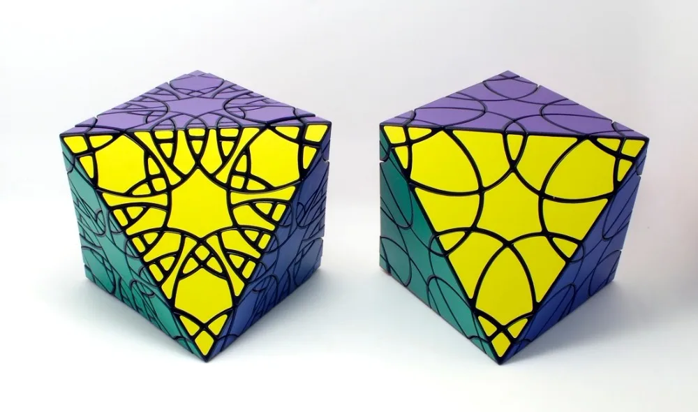 VerryPuzzle Clover Octahedron фрагментация магический куб скручиваемые Кубики-головоломка