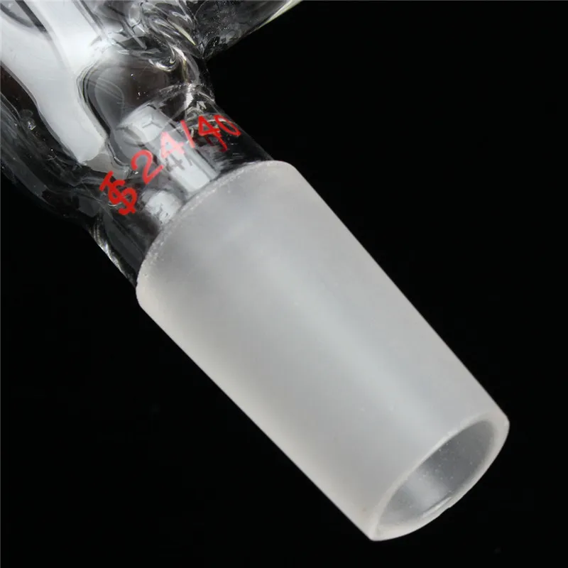 

KiCute High Quality 24/40 3-Way Glass Claisen Adapter Laboratory Chemistry Glassware Laborotory Supplies Distillation adapter
