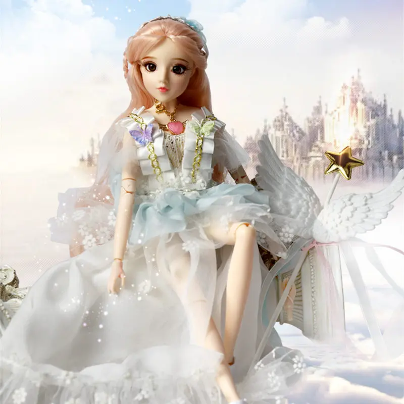 1/6 BJD куклы моносахарид... белая кожа Совместное тела старших арканов
