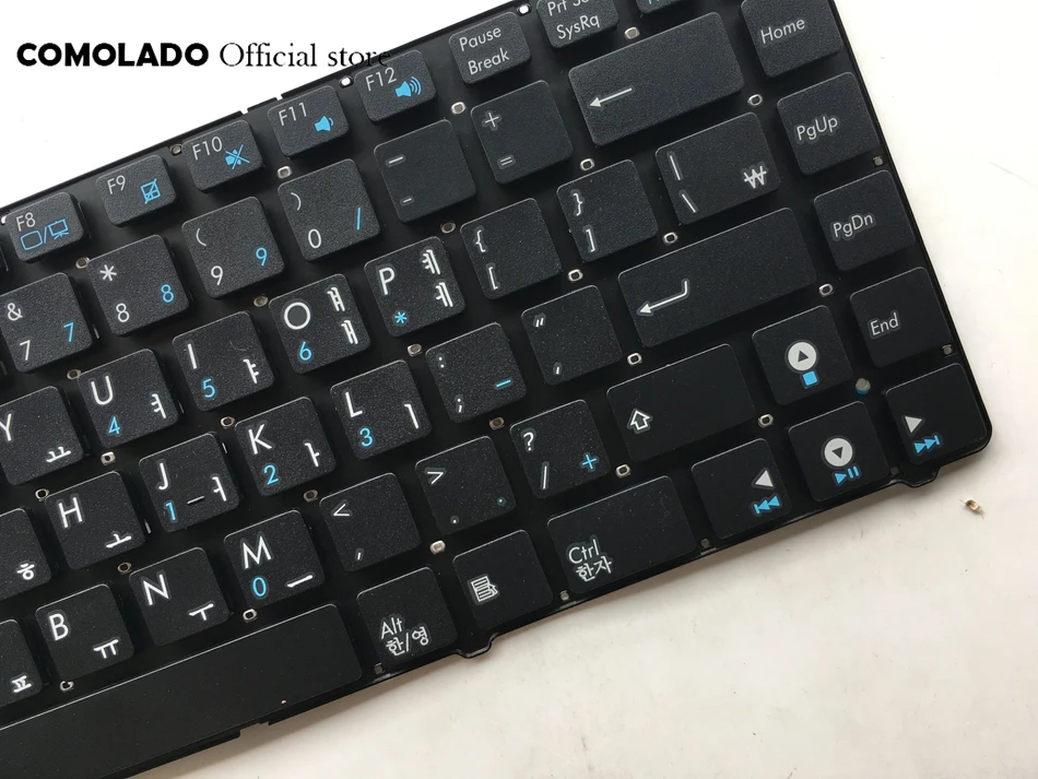 KR Корейская клавиатура для ASUS U36 U36SD U36SG U40SD U41J U41JF U41SV белый и черный без рамки