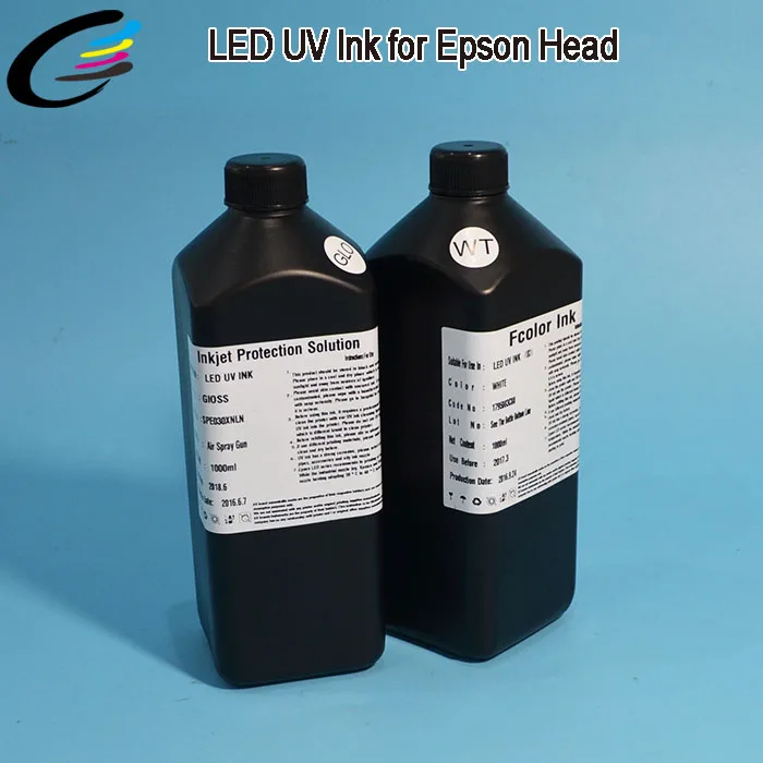 

C, M, Y, K, White, Gloss, Roland LED UV Ink LEC-540 LEC-330 LEC-300