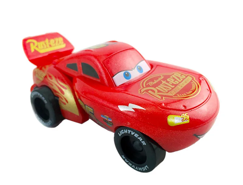 1 шт. disney Pixar Cars 2 3 Lightning McQueen экзотический детский гоночный автомобиль мальчик Рождественский подарок модель автомобиля деформированная игрушка яйцо подарок