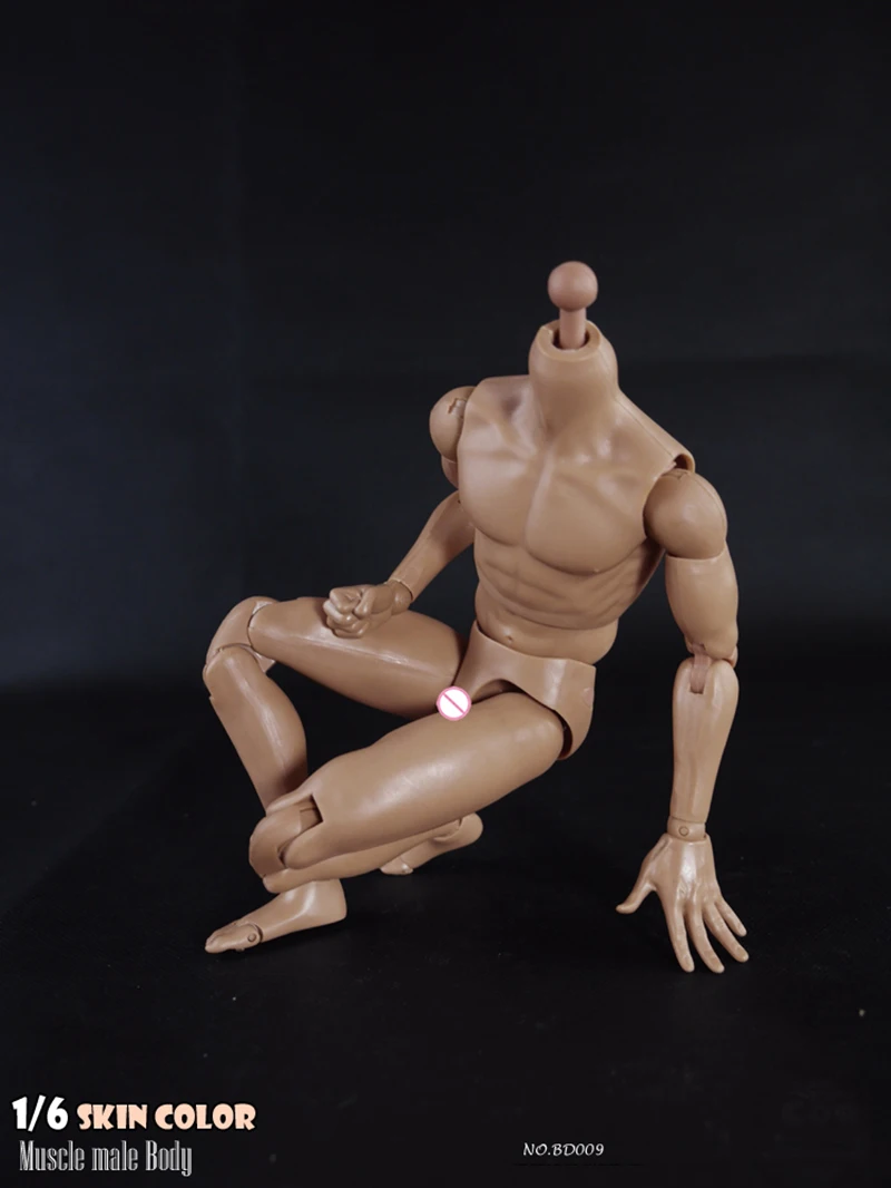 BD007/BD008/BD009/BD010 гибкие фигурки солдат с частями 1/6 цвет кожи мускулы мужские тела