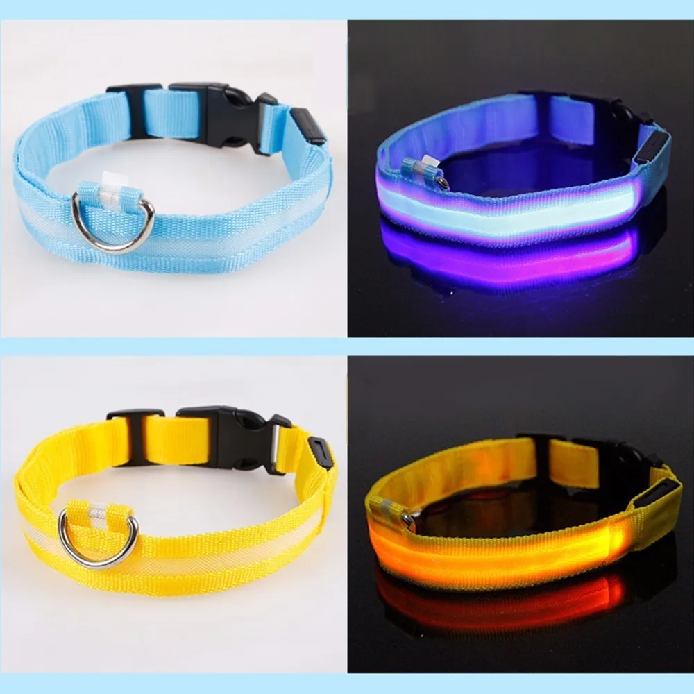 Originality Pets LED A Collar For Horse Will Dog Puppy Noctilucent Tow Night Walk Defence CW-XQ8 | Дом и сад