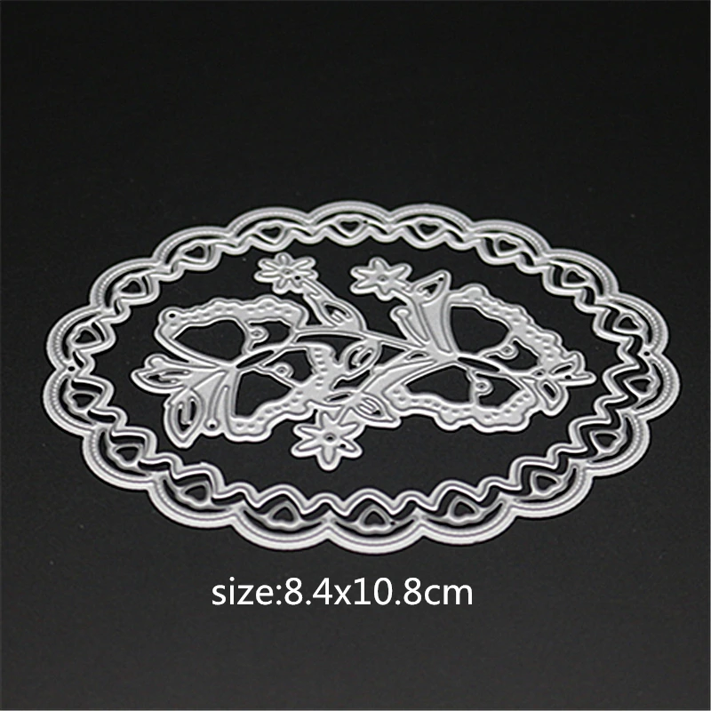

AZSG Garland Butterfly Cutting Dies For DIY Scrapbooking Die Decoretive Embossing Stencial DIY Decoative Cards Die Cutter