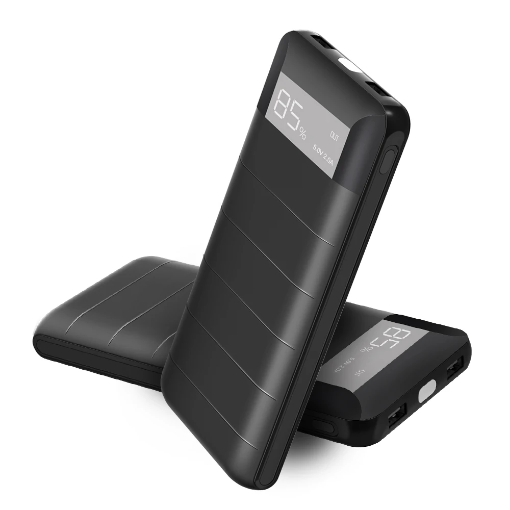 Внешний аккумулятор 20100 мАч внешний с двумя usb портами зарядное устройство для