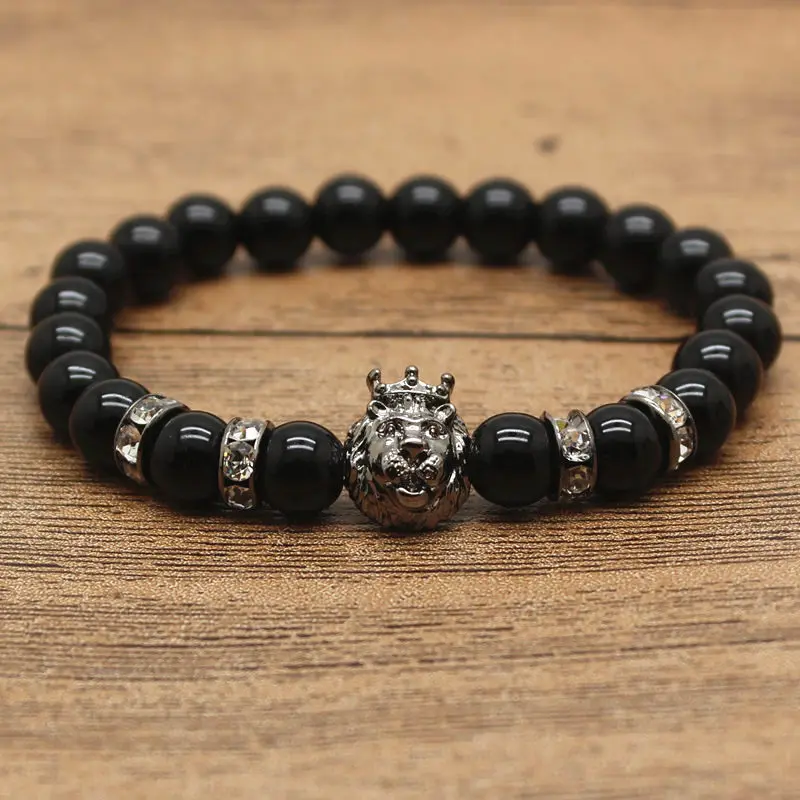 Горячая Распродажа 3 вида стилей черный камень бисер с блестящими стразами