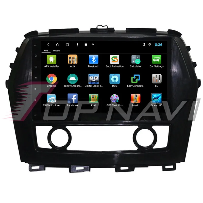 Автомобильный ПК Мультимедийный GPS-навигатор для Nissan Maxima 2016 Android 8 1 10 ''Topnavi