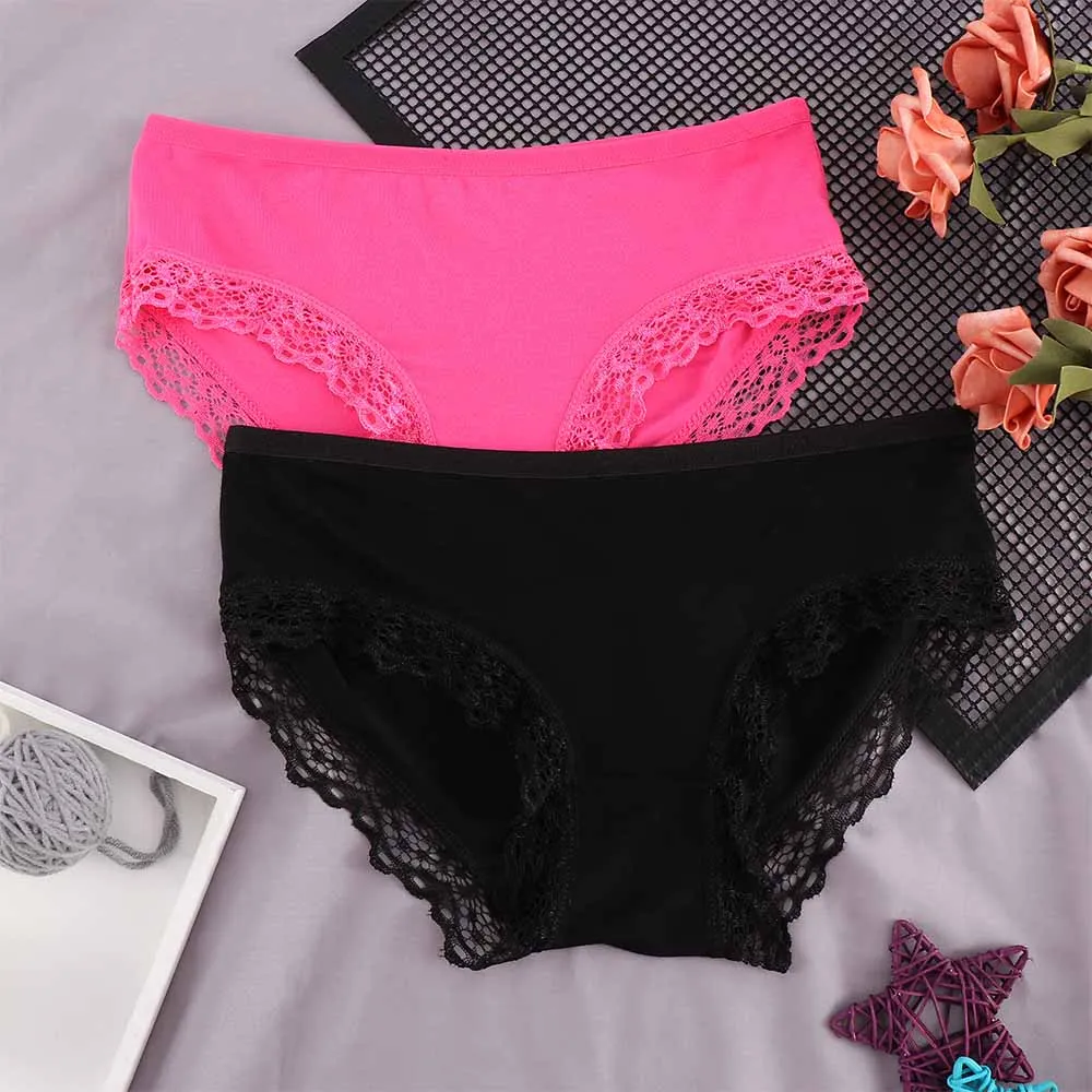 Женские кружевные сексуальные брифы удобные бесшовные женские трусики нижнее