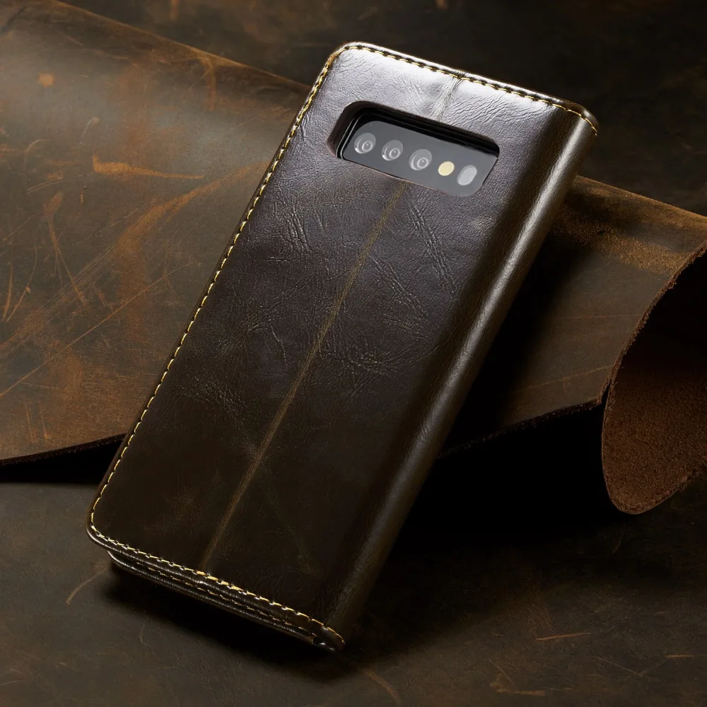 Magnetic Flip shockproof Case Coque for Samsung Galaxy S10 Plus S10+ S10e Cover Luxury PU Leather Card Holder PC Back | Мобильные