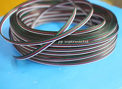 5-контактный RGB удлинитель провода кабель Шнур для 5050 RGBW RGBWE светодиодные полосы