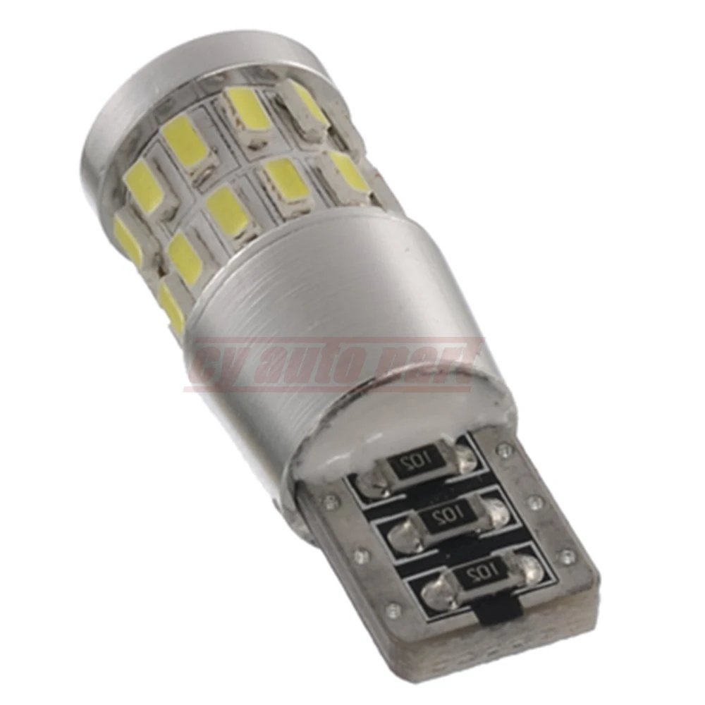 Новый 2x T10 194 168 W5W Авто 3014 30 светодиодный белый Canbus светильник номерного знака для