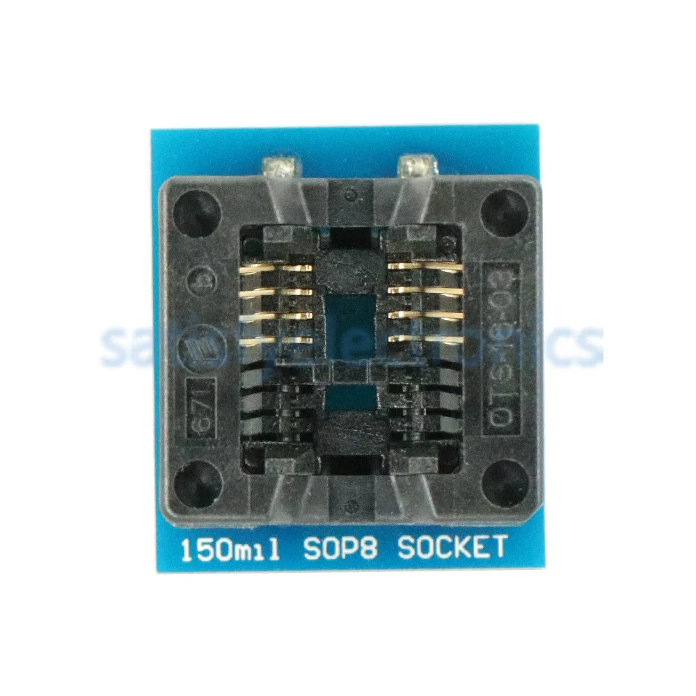 SOIC8 SOP8 к DIP8 адаптер программатора EZ Socket конвертер Diy Kit электронный модуль платы