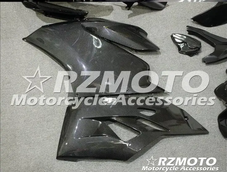 Углеродное волокно лакированная обтекатель части для поездок на мотоцикле Ducati 959 1299 Panigale- Ace kits № 00131