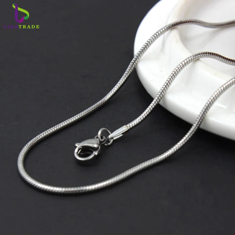 Ожерелье цепочка diylocket из нержавеющей стали 316L высокого качества ожерелье