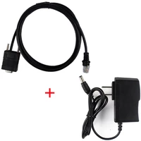 new 2m rs232 scanner cable ac adapter for honeywell ms5145 ms7120 ms9540 scanner replacement parts