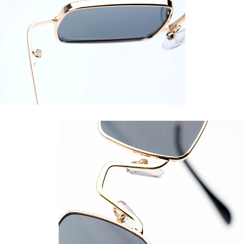 Zilead индивидуальные очки детские ребенок солнцезащитные очки квадратная металлическая рама милые детские, для малышей UV400 солнцезащитные очки для мальчиков и девочек обувь