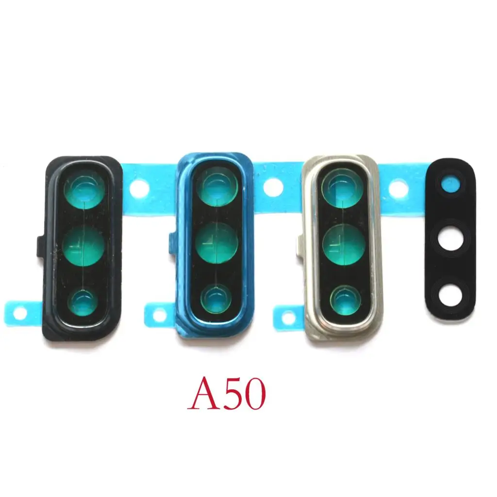 Заднее стекло для объектива камеры кольцо с объективом Samsung Galaxy A50 A70 2019 A505F A505 FN/DS
