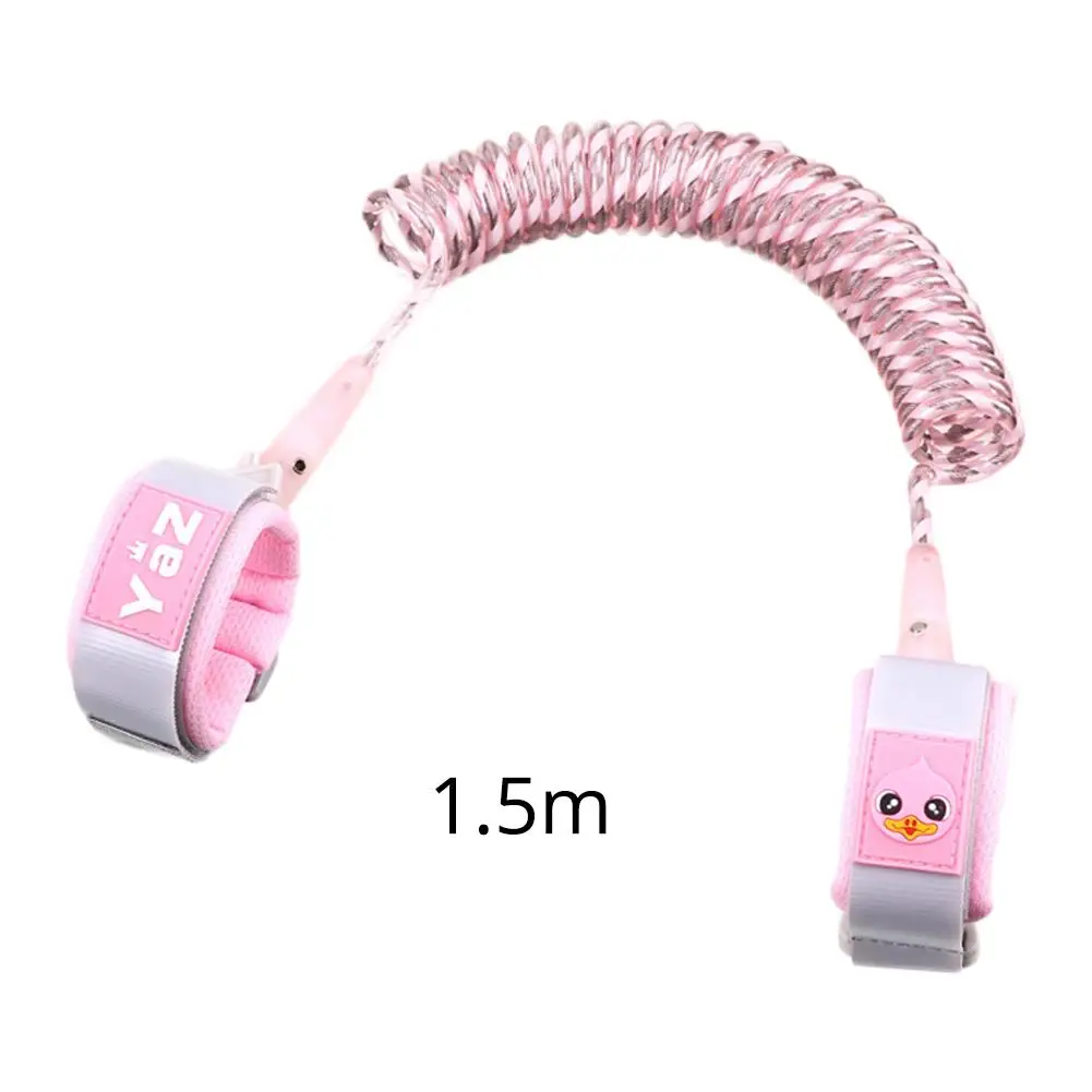 Pink 15M Светоотражающий детский анти-потерянный тяговых канатов 1,5/2/2,5 м для детей Возраст от 1 до 12 лет покупок на открытом воздухе - Цвет: Pink 15M