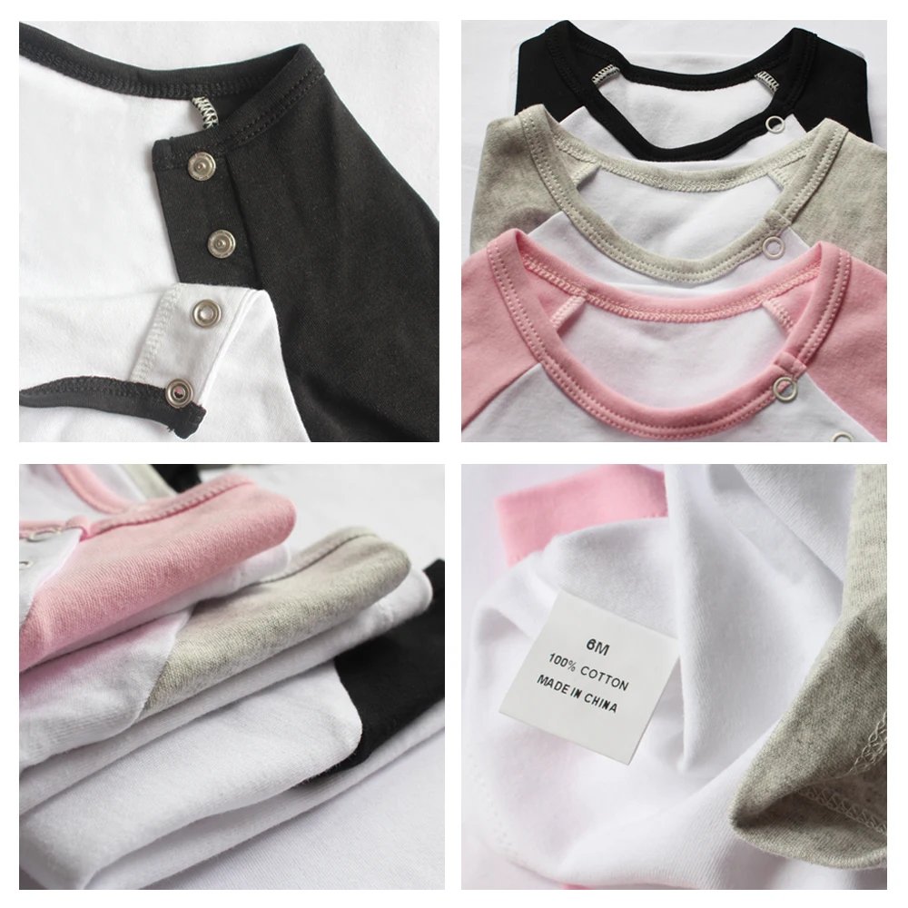 Футболка для новорожденных с коротким рукавом принтом Keep Calm And Love Me sleep| |