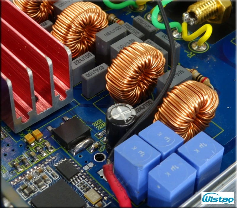 Цифровой усилитель Bluetooth 4 0 2X50W Hi-Fi стерео TPA3116 CSR8635 без подключения к электросети