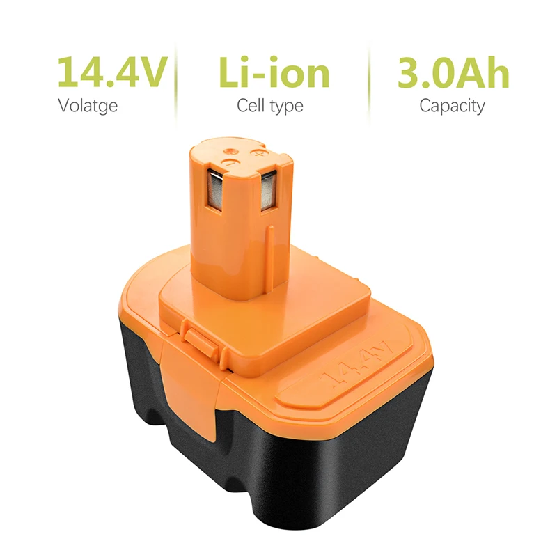 Bonacell запасная батарея для Ryobi CTH1442 14 4 V 130224010 130224011 130281002 1314702 1400144 1400655 1400656 |