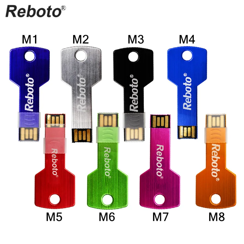 Ключ форма USB флэш-накопитель 64 ГБ U диск 32 Гб подарок флешка 16 ГБ 8 ГБ 4 ГБ разноцветная ручка накопитель карта памяти