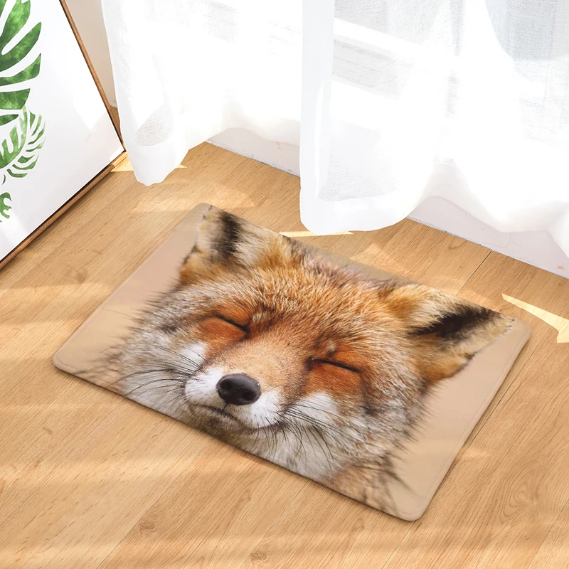 Коврики с принтом лисы морская звезда пляж пейзаж ванная комната кухня ковер дом