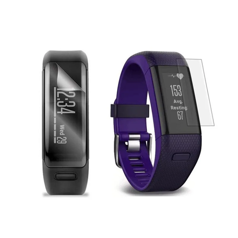 5 шт Анти шок Мягкий ТПУ Прозрачная защитная пленка для экрана Garmin Vivosmart HR / + плюс