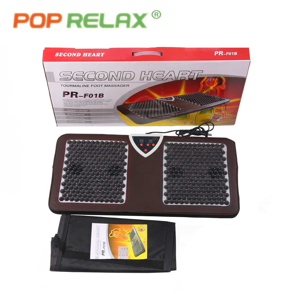 Массажный коврик для ног POP RELAX NUGA NM55 турмалиновый германиевый с