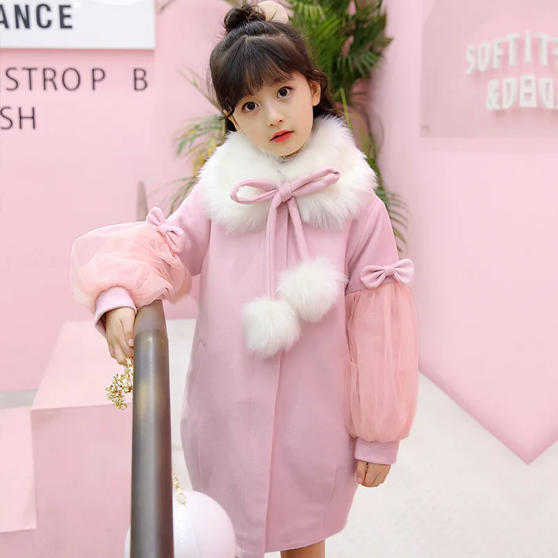 Теплая детская одежда Изделие из шерсти для детей Пальто будущих мам Обувь