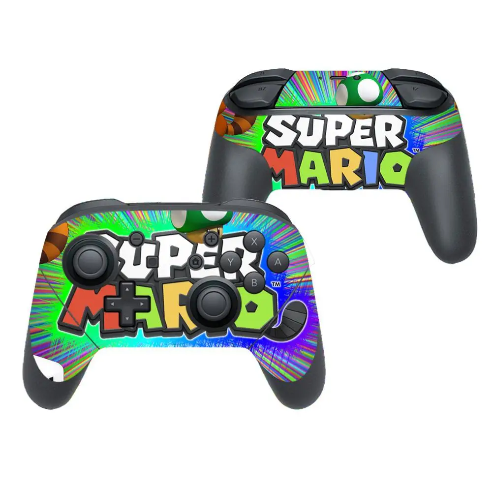 Супер Марио виниловая обложка Наклейка для Nintendo Switch Pro контроллер геймпад