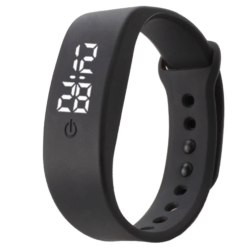 Silicone Led Sports Watches Fashion Children Bracelet Clock Electronic LED Digital Watch Men Women Morning Running Wristwatch | Наручные