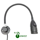 Гибкая прикроватная Светодиодная лампа для кабины, 2 Вт, 12 В, 24 В