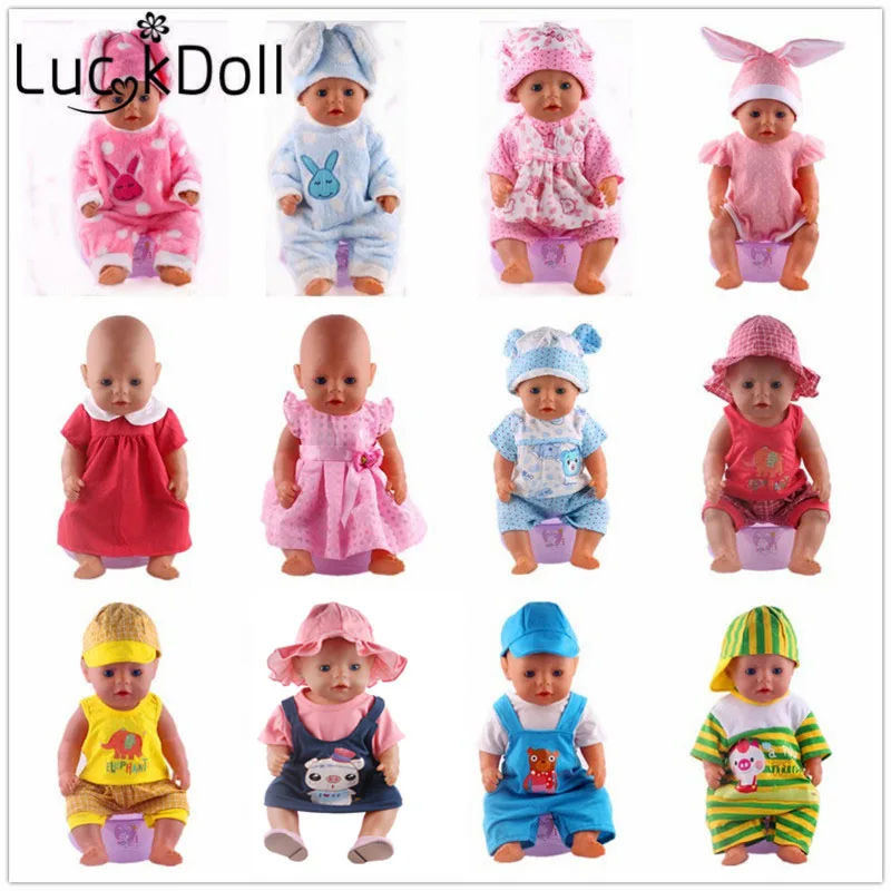 

Кукольная Пижама LUCKDOLL, 12 видов, 18 дюймов, американский размер 43 см, Детская кукла, аксессуары, игрушки для девочек, поколение, подарок на день ...