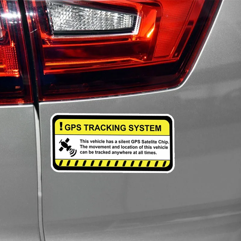 YJZT 10.8*5CM GPS Tracking System Perfect Decals Car Sticker PVC C1-3016