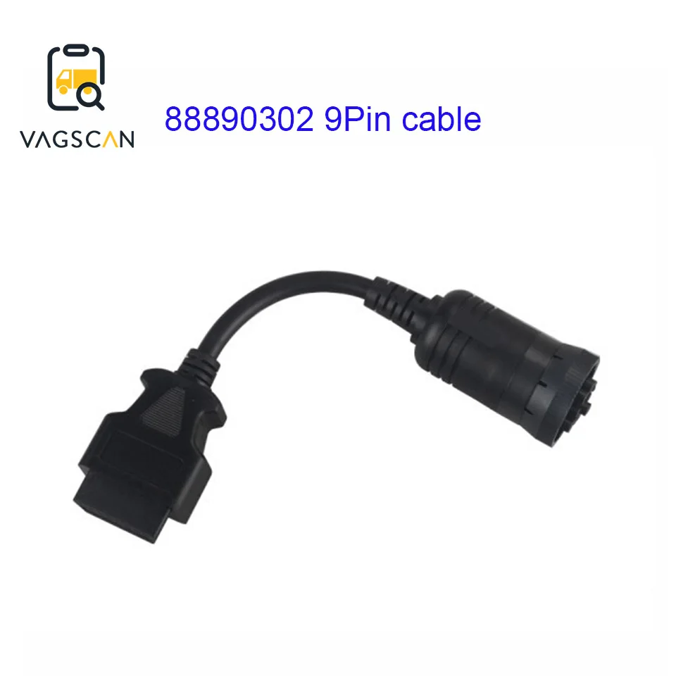 9 pin 88890302 Северная Америка кабель для Mack дизельного Тяжелого Грузовика диагностический инструмент