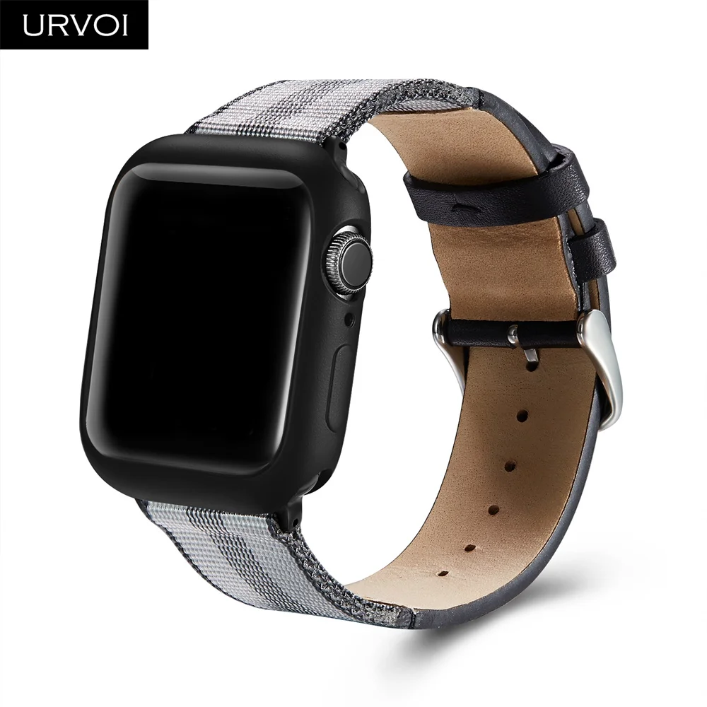 Бампер URVOI для apple watch 6 SE 5 4 3 2 защитный чехол из ТПУ iwatch тонкая облегающая рамка