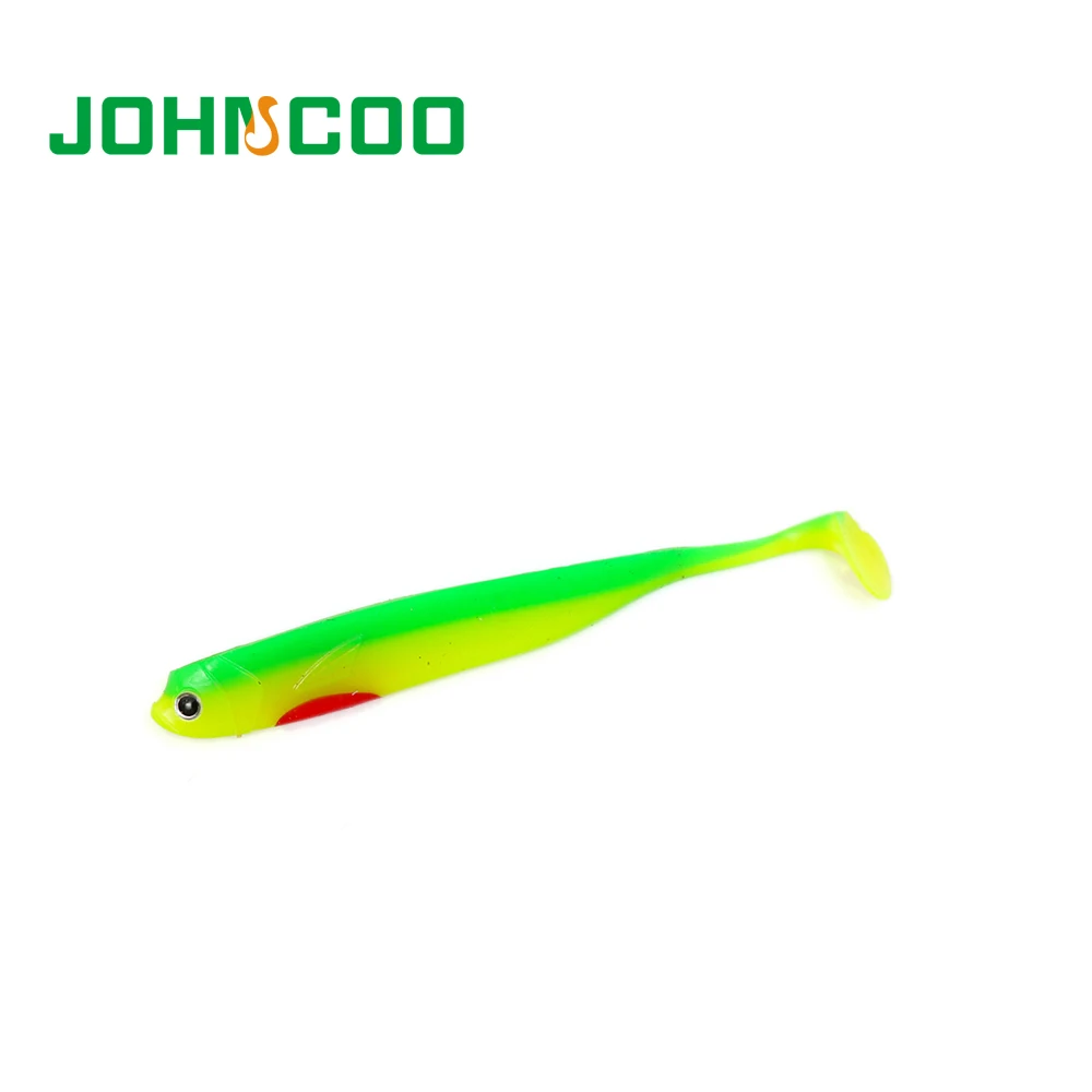 JOHNCOO 2 шт. 14 5 см 15 г мягкие плавающие джиг головка блесна Т образный хвост приманка