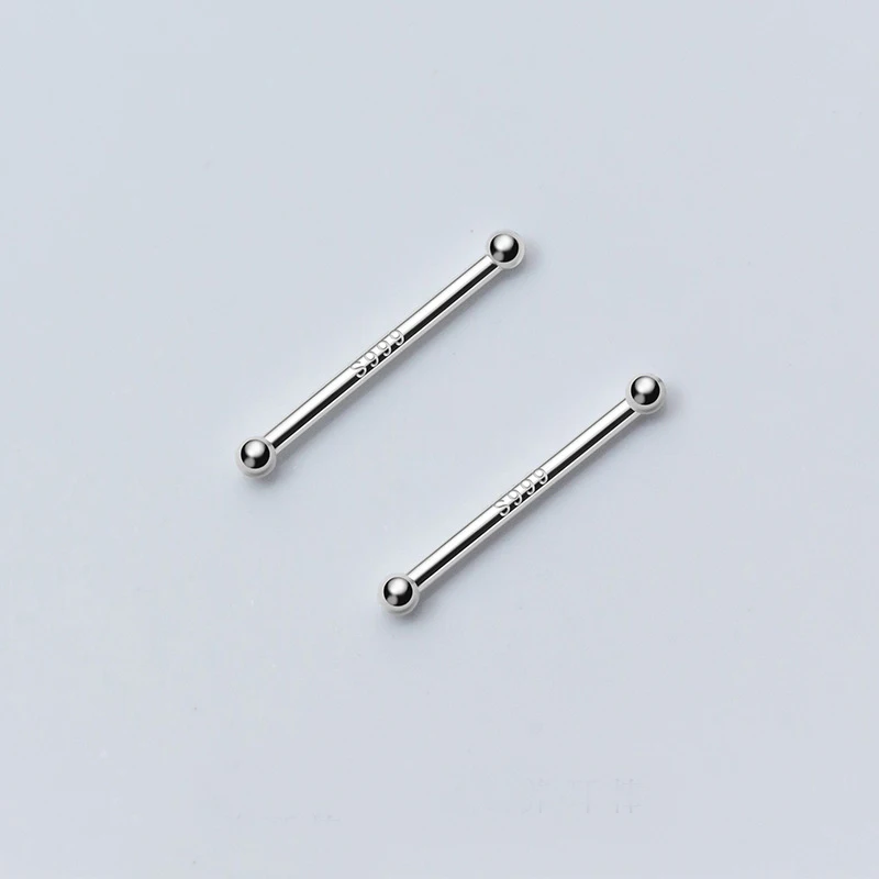 Серьги-гвоздики MloveAcc S999 из стерлингового серебра модные ювелирные изделия