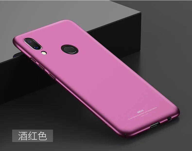 Умный чехол для huawei P MSVII тонкий матовый чехол для huawei P Smart Plus чехол Ulart тонкий жесткий чехол для huawei P Smart