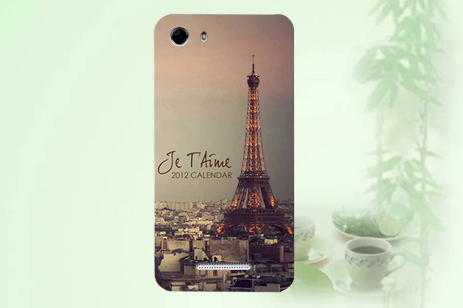 Cartoon printed Luxury Tiger Owl Rose Eiffel Towers patterns painted Cover Case For BQ BQS-5065 Choice Protective Back | Мобильные