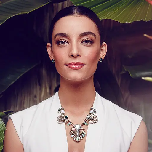 Новые женские серьги-гвоздики зеленый пятиугольник геометрический кристалл