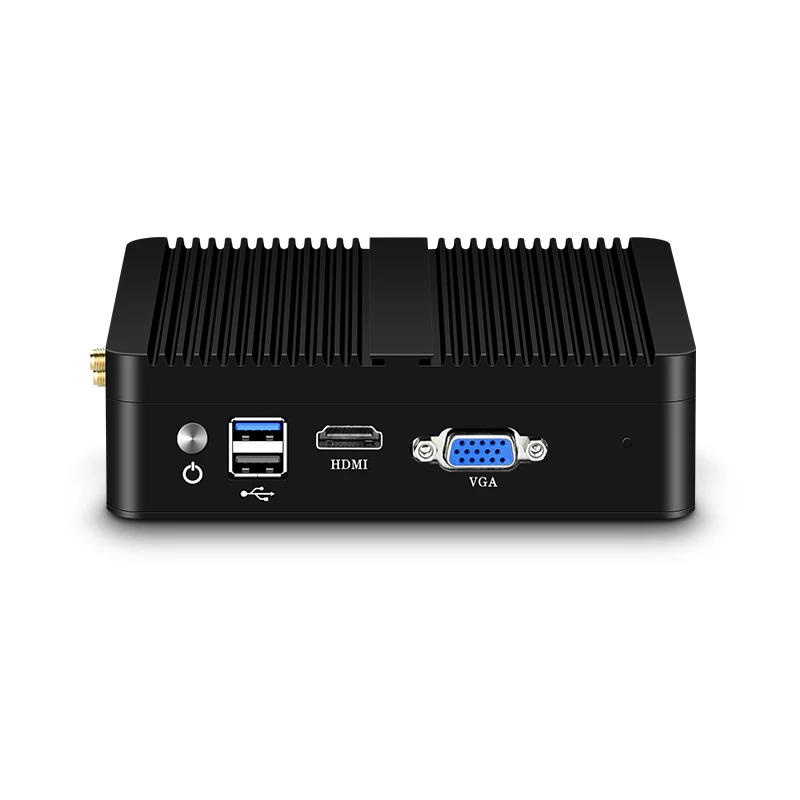 BEBEPC безвентиляторный мини ПК 4 LAN Celeron J1900 Quad Core J1800 N2830 маршрутизатор брандмауэра