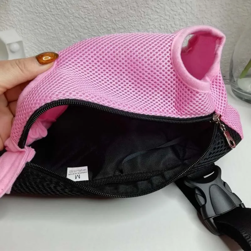 Нейлоновый рюкзак для домашних животных, 2,5 кг-18 кг, из сетчатой камуфляжной ткани, для маленькой чихуахуа или кошки, дышащая плечевая лямка, для активного отдыха на открытом воздухе.