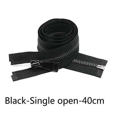 Meetee15-120cm 5# металлическая молния двойные ползунки самофиксирующиеся Длинные молнии DIY пуховик сумка брюки одежда швейный Декор Аксессуары