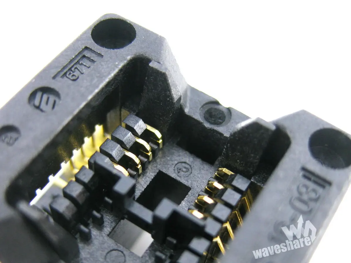 

SOP8 SO8 SOIC8 OTS-8(16)-1.27-03 Enplas IC Test Burn-in Socket Programming Adapter 1.27mm Pitch 3.9mm Width