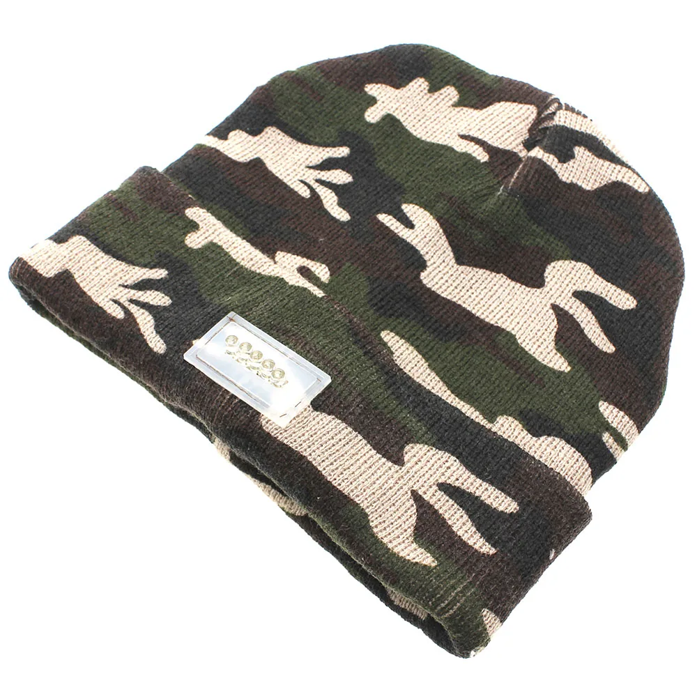 

Headlamp Hat 5-LED Light Knitted Beanie Cap Camping Men Soft Maintenance Equipment