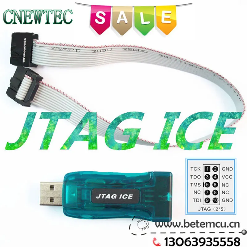 AVR USB Эмулятор программист JTAG ICE для Atmel avrstudio 4,19 1 шт