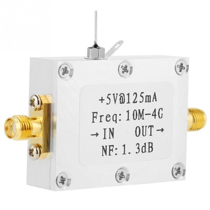 1 шт. усилитель с низким уровнем шума Wideband RF 0 01 4 ГГц 21дб LNA модуль усилителя